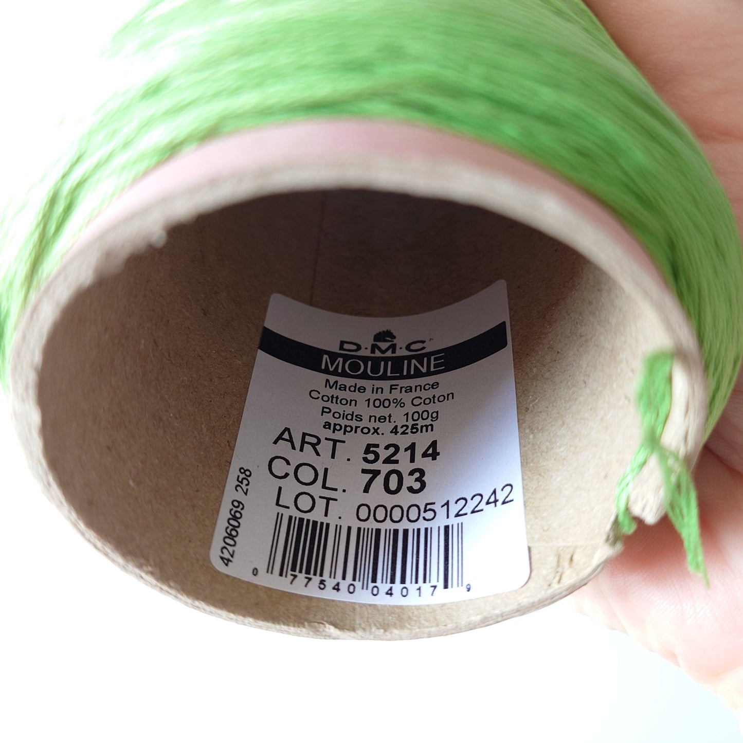 DMC 100g Thread Cone #703 Springtime Green