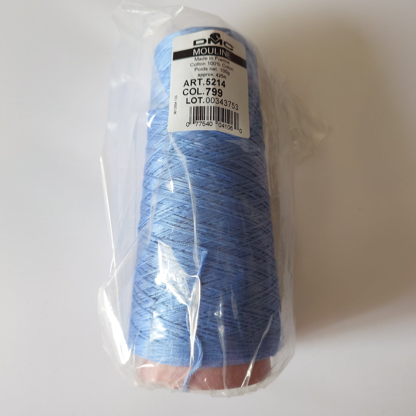 DMC 100g Thread Cone #799 Horizon Blue