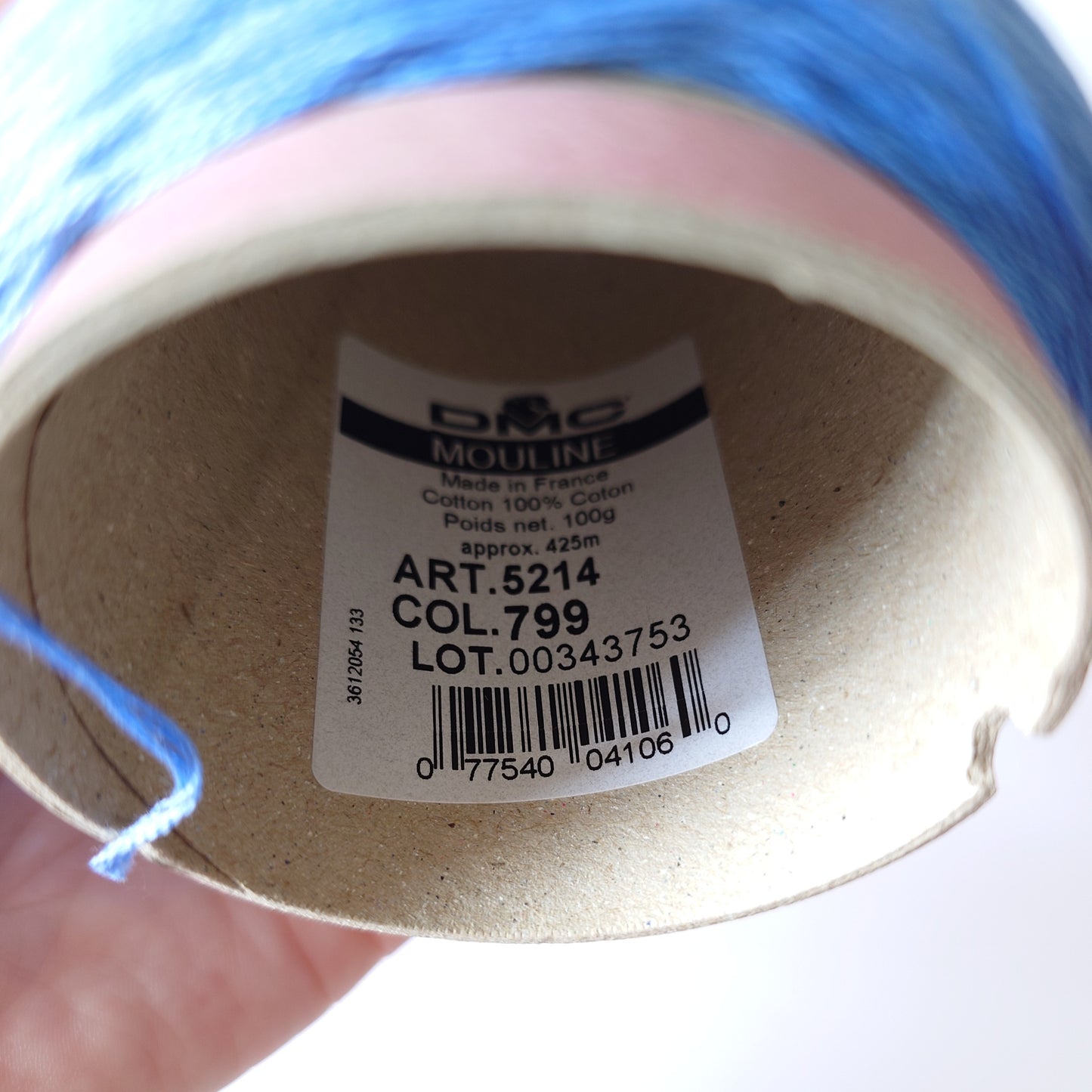 DMC 100g Thread Cone #799 Horizon Blue