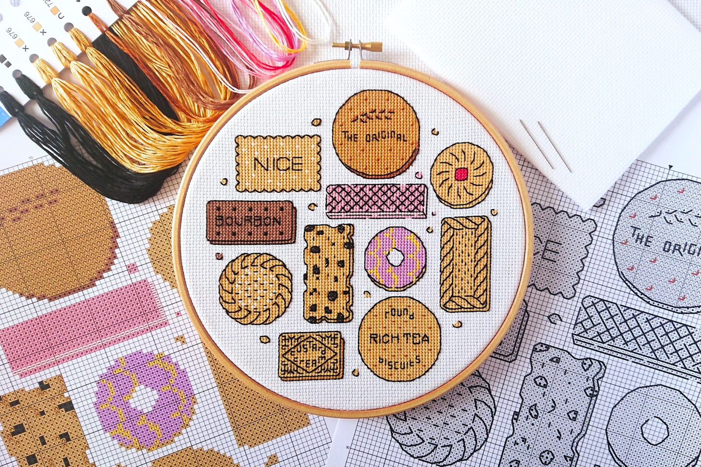 PDF Pattern for Biscuits Sampler
