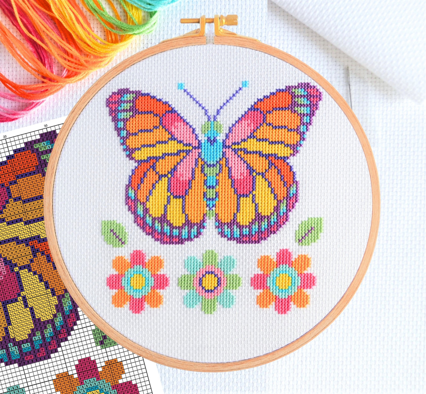 Butterfly Cross Stitch Kit