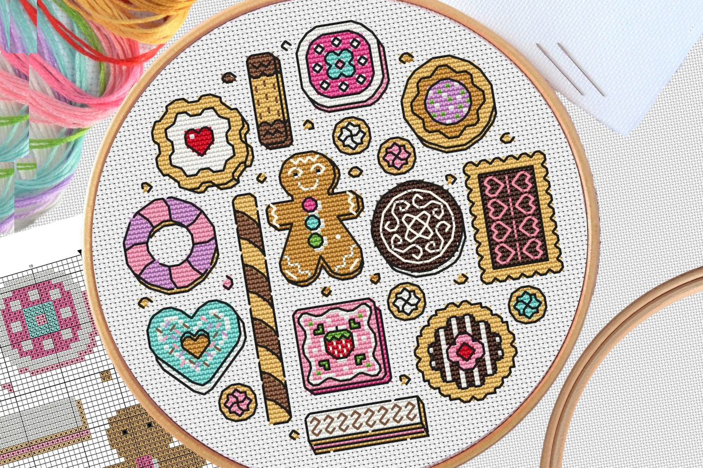 PDF Pattern for Cookies Sampler