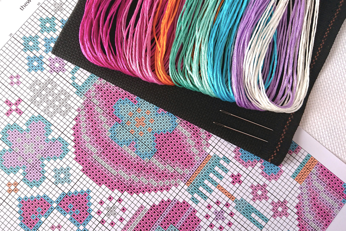 Paper Lanterns Cross Stitch Kit