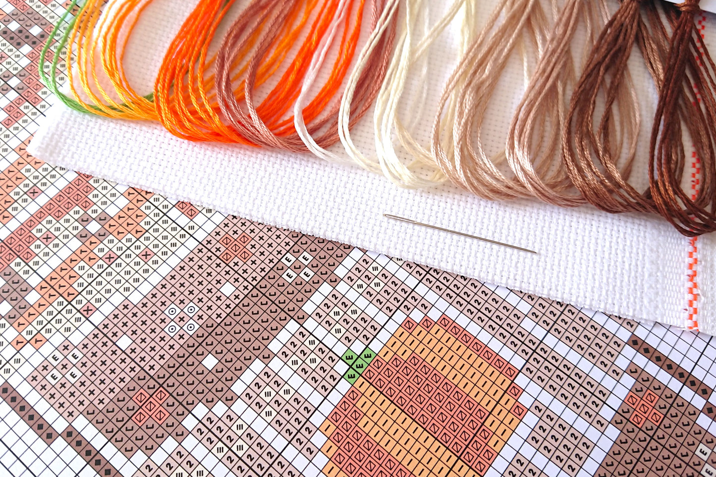 Pumpkin Spice Cross Stitch Kit