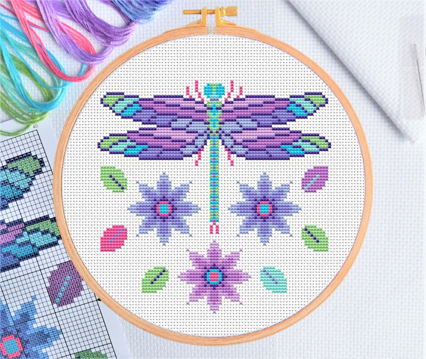 Dragonfly Cross Stitch Kit