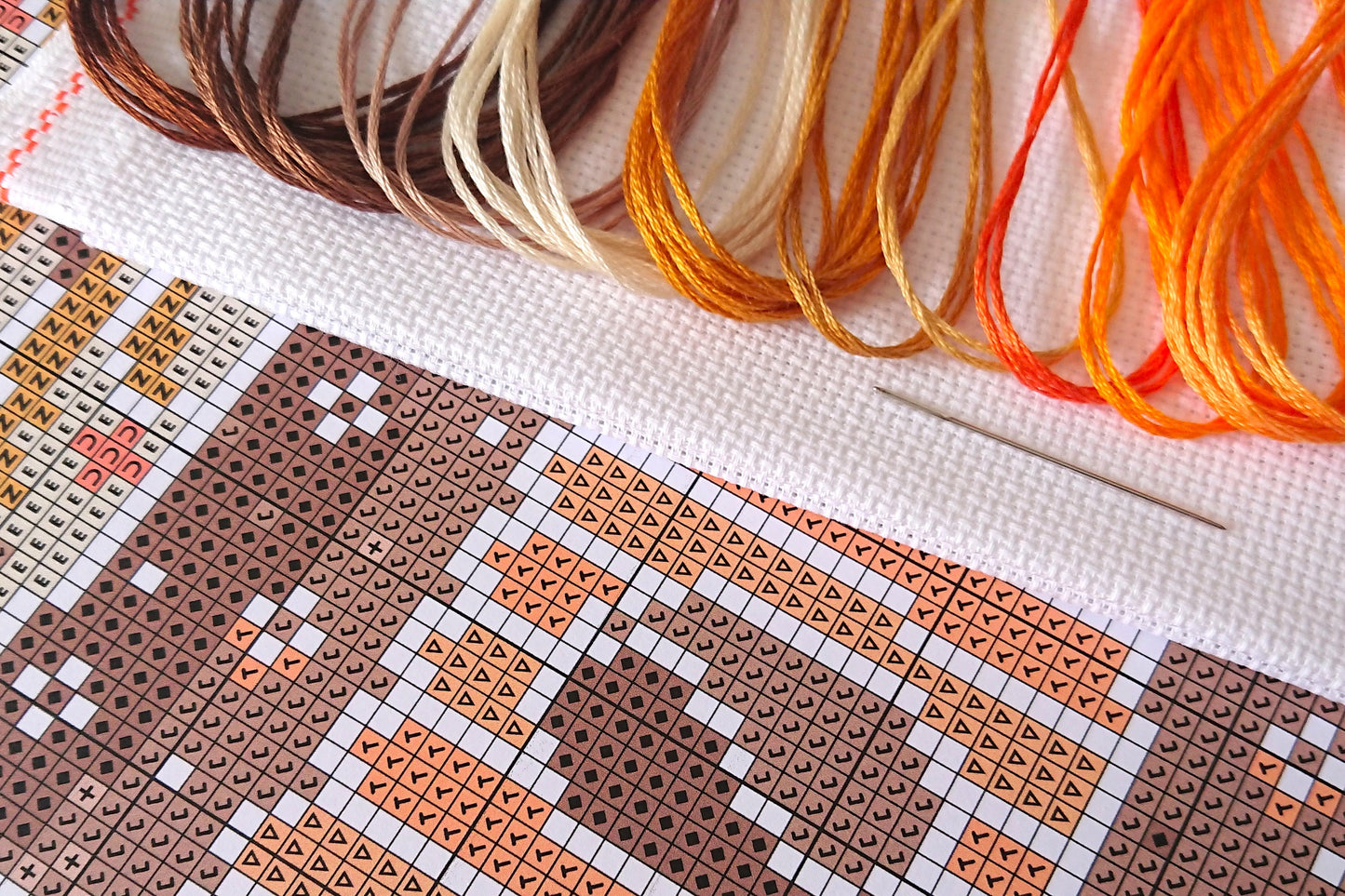 Gingerbread Frappe Cross Stitch Kit