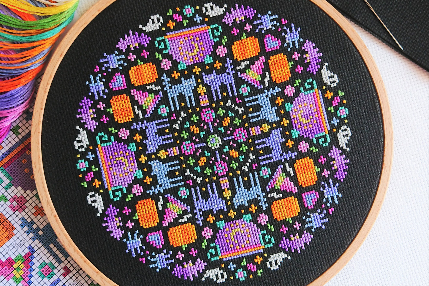 Bundle Offer: Halloween and Christmas Mandala Kits