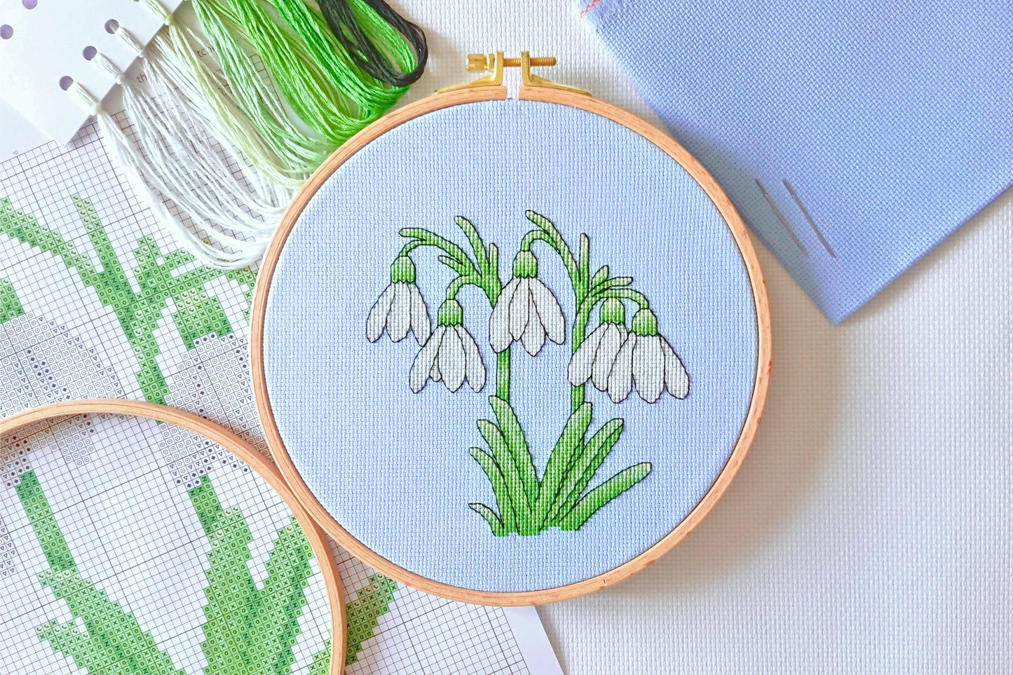 PDF Pattern for Snowdrops