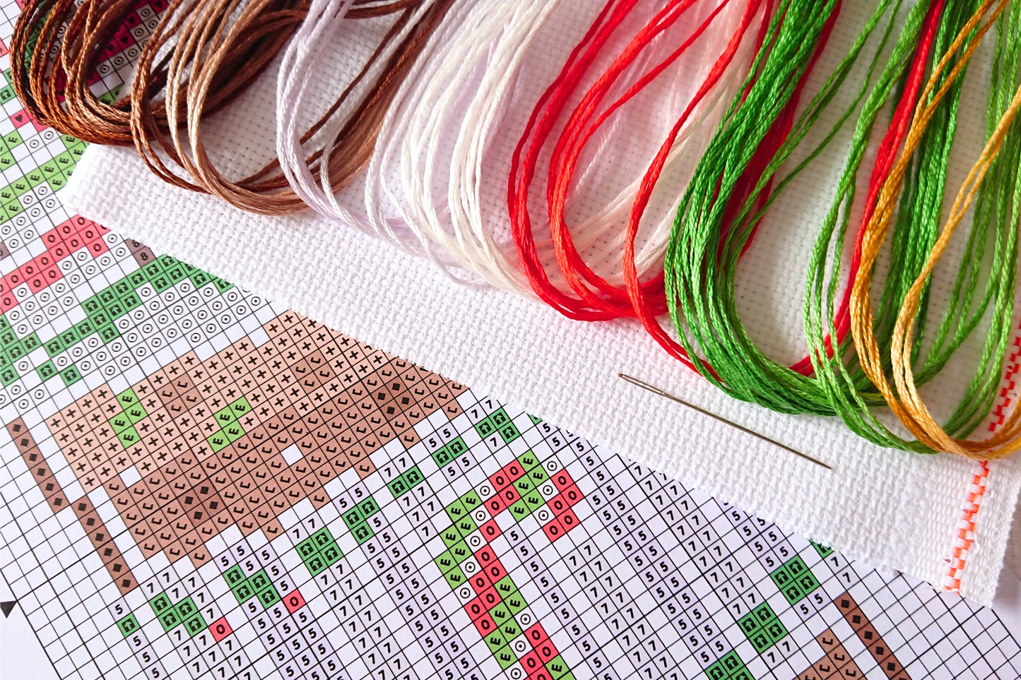 Peppermint Frappe Cross Stitch Kit