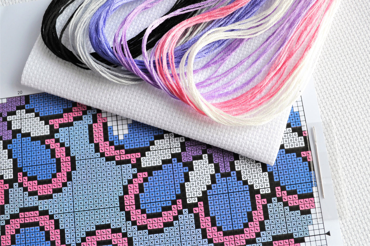 Winter Heart Cross Stitch Kit