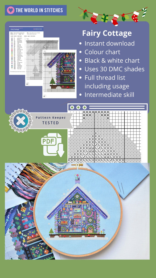 PDF Pattern for Fairy Cottage