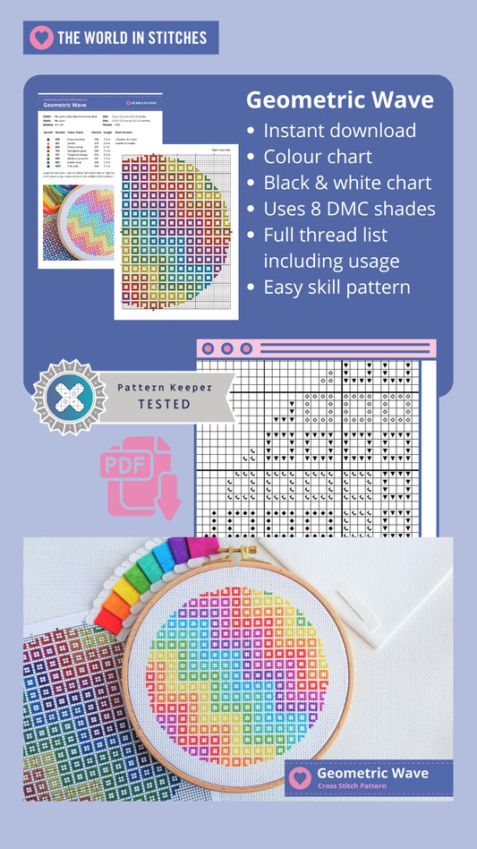 PDF Pattern for Geometric Wave