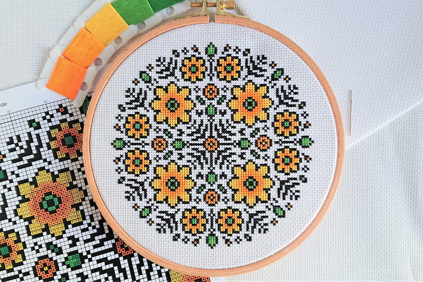 PDF Pattern for Flower Mandala