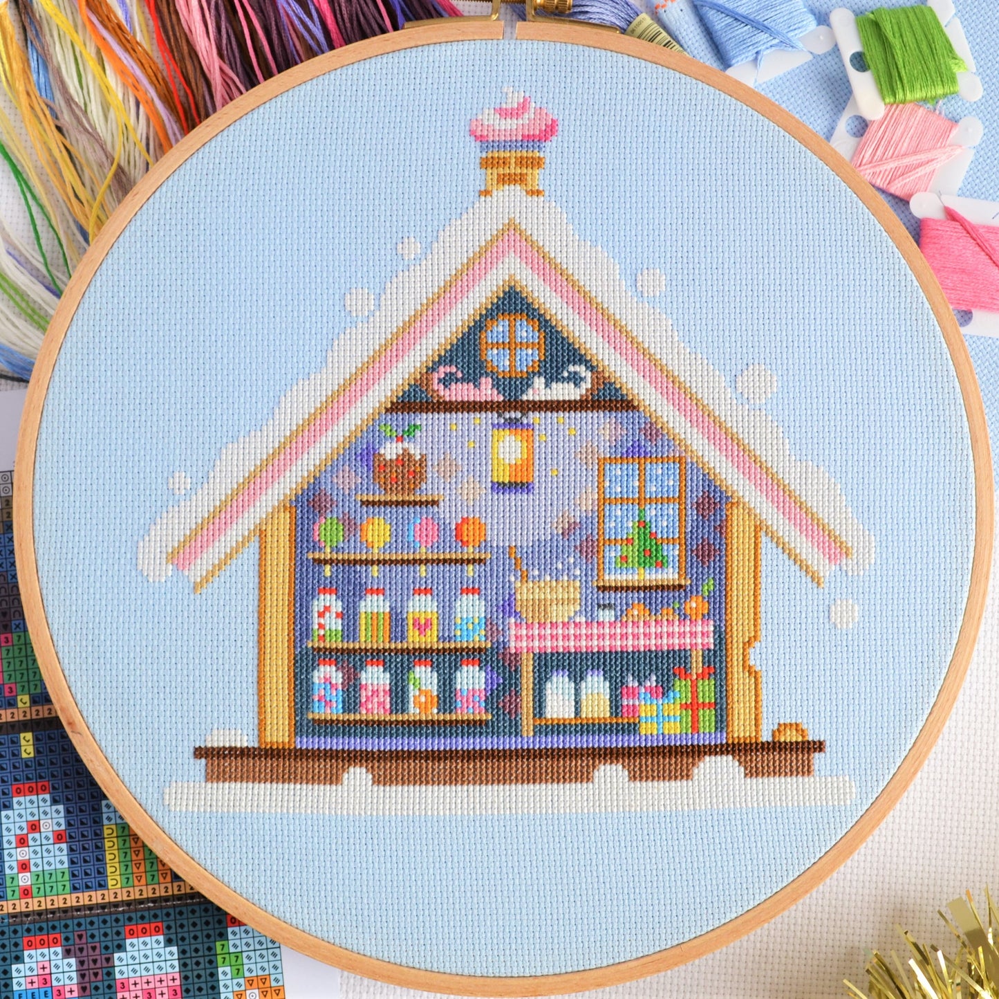 PDF Pattern for Gingerbread House