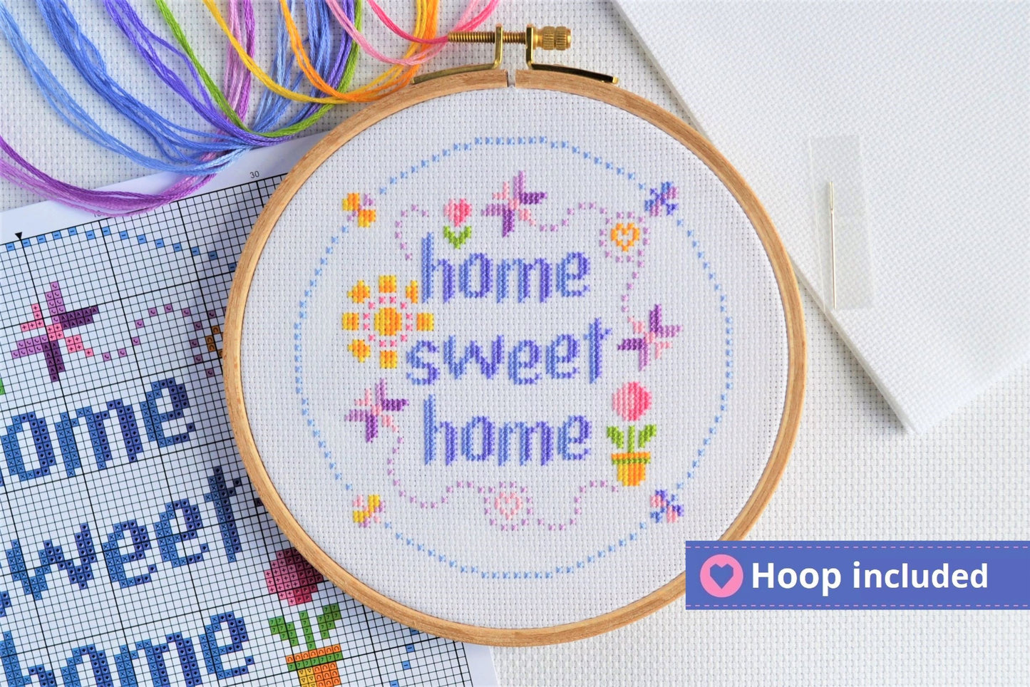 Home Sweet Home Cross Stitch Kit
