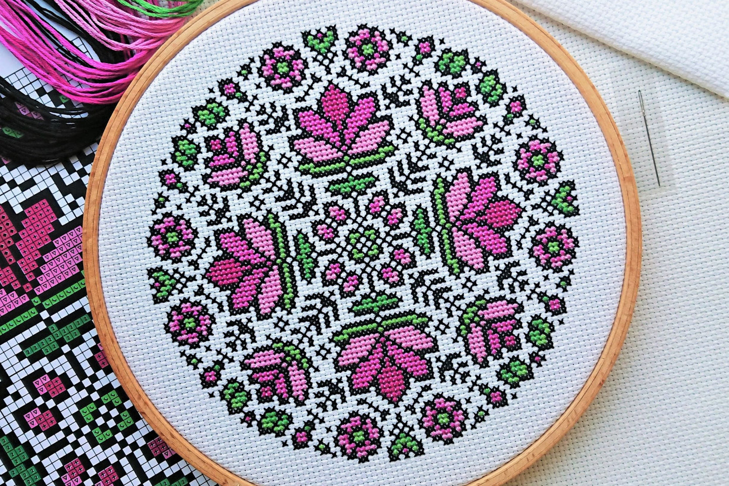 PDF Pattern for Lotus Mandala