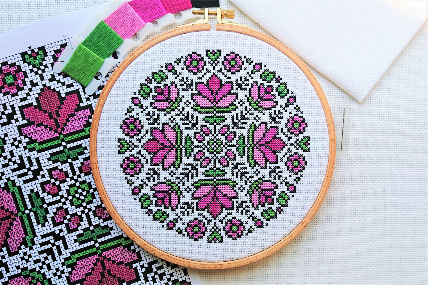 PDF Pattern for Lotus Mandala