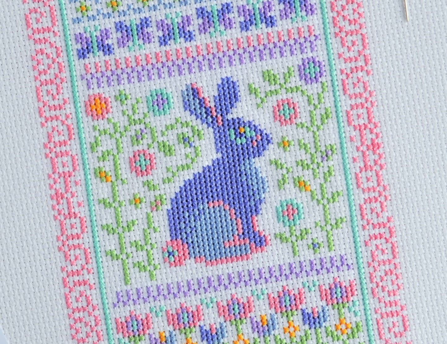 Spring Sampler Cross Stitch Kit