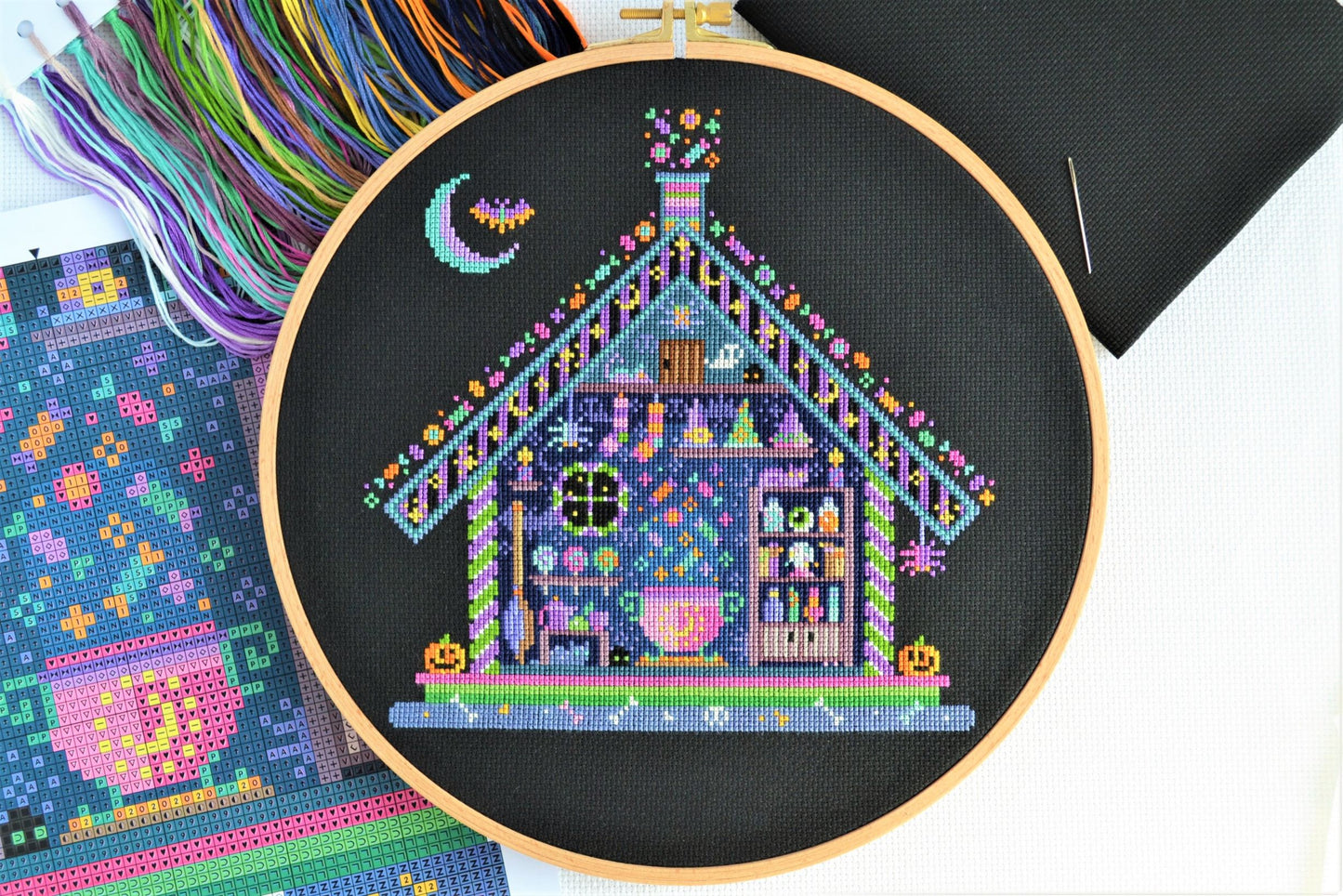 Witches' Hideout Cross Stitch Kit
