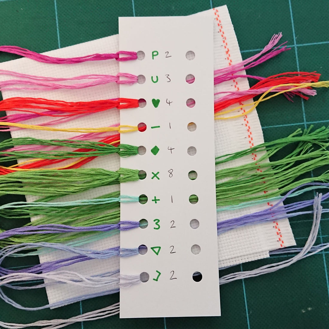 Kit Testing - DMC Thread Cards