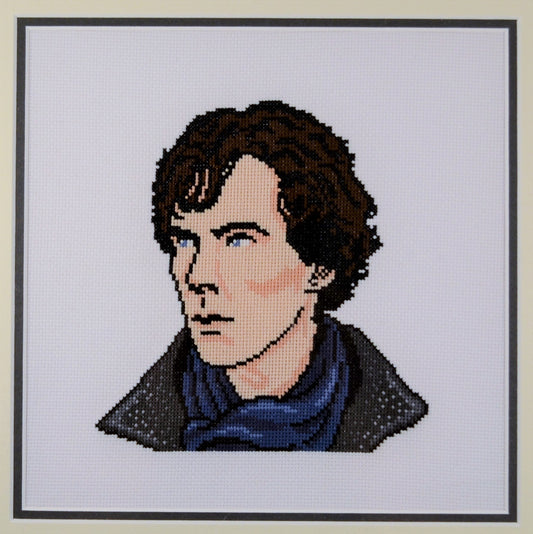 Free Cross Stitch Pattern: Sherlock