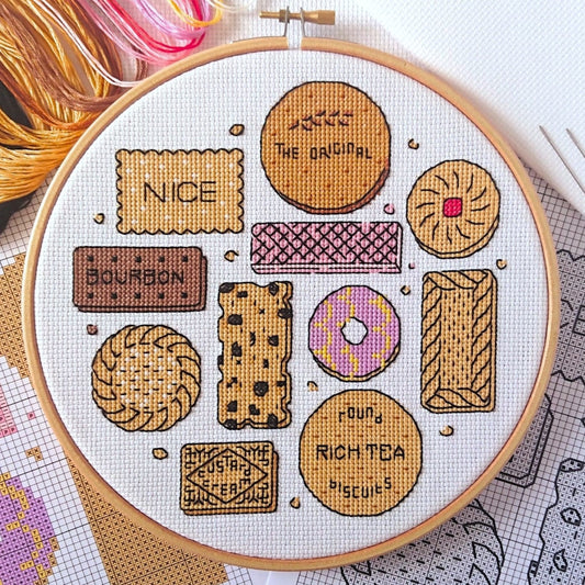 Biscuits Sampler Cross Stitch Kit