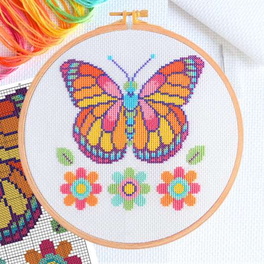 Butterfly Cross Stitch Kit