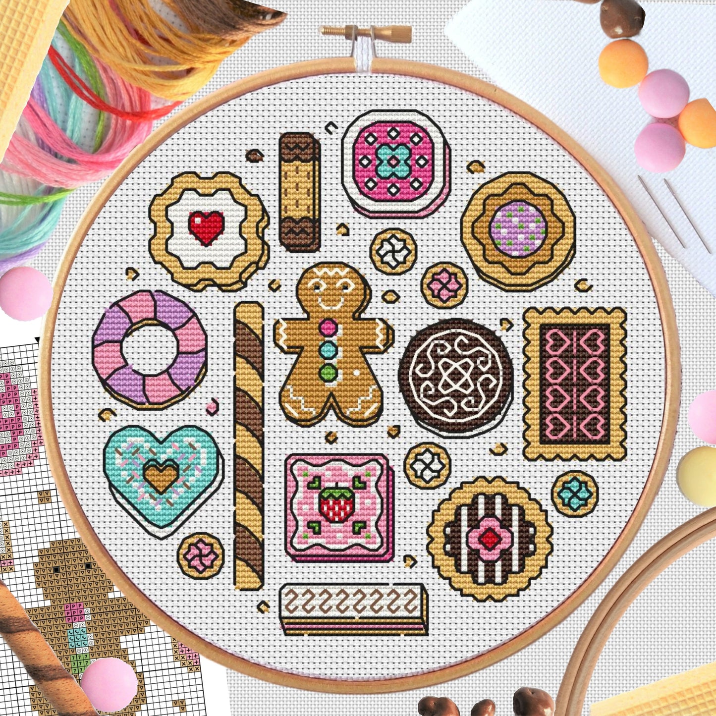 PDF Pattern for Cookies Sampler (2024)