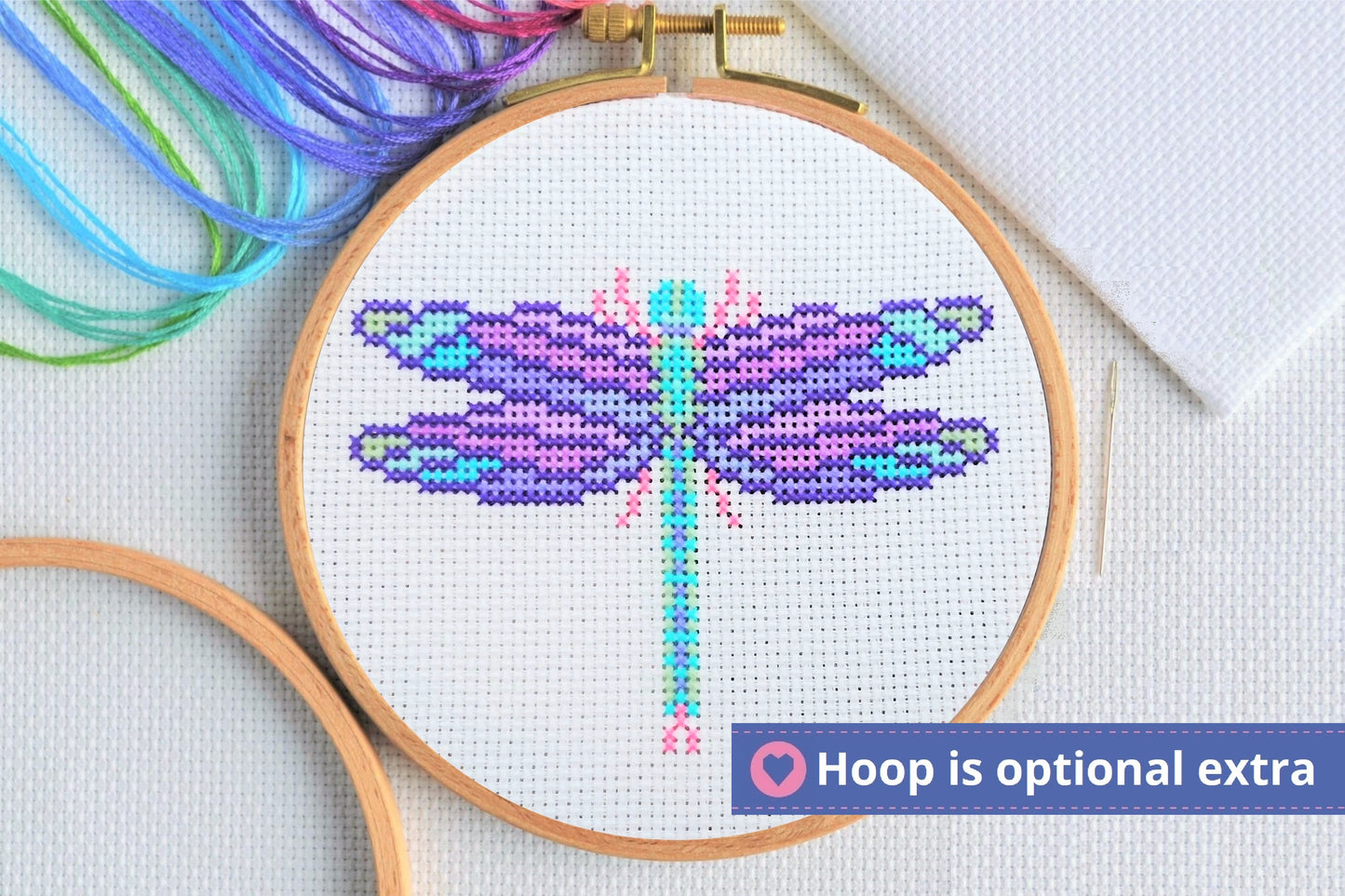 Mini Dragonfly Cross Stitch Kit