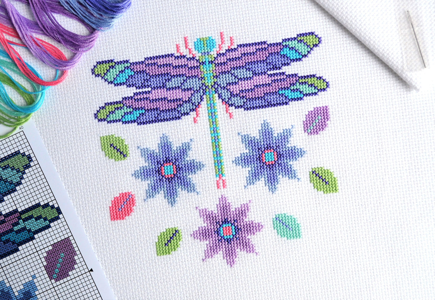 Dragonfly Cross Stitch Kit