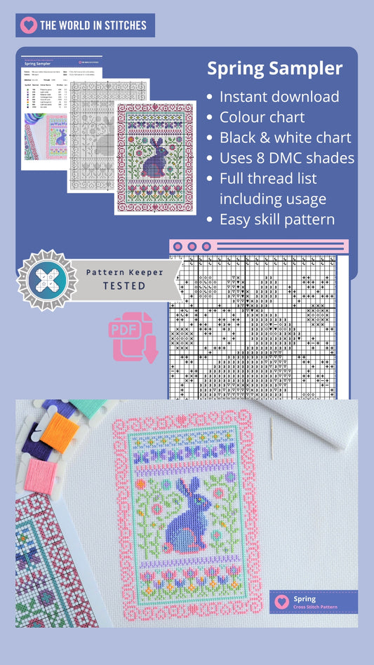 PDF Pattern for Spring Sampler
