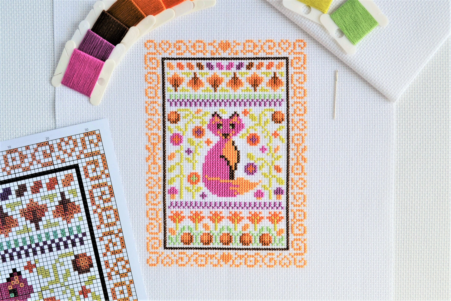 PDF Pattern for Autumn Mini Sampler