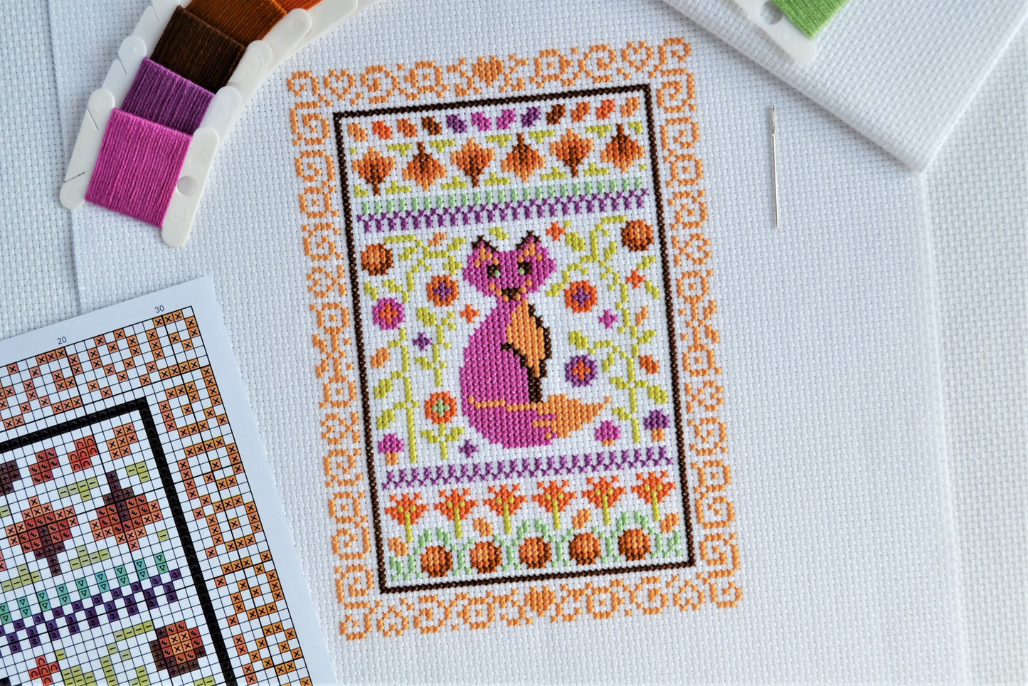 PDF Pattern for Autumn Mini Sampler