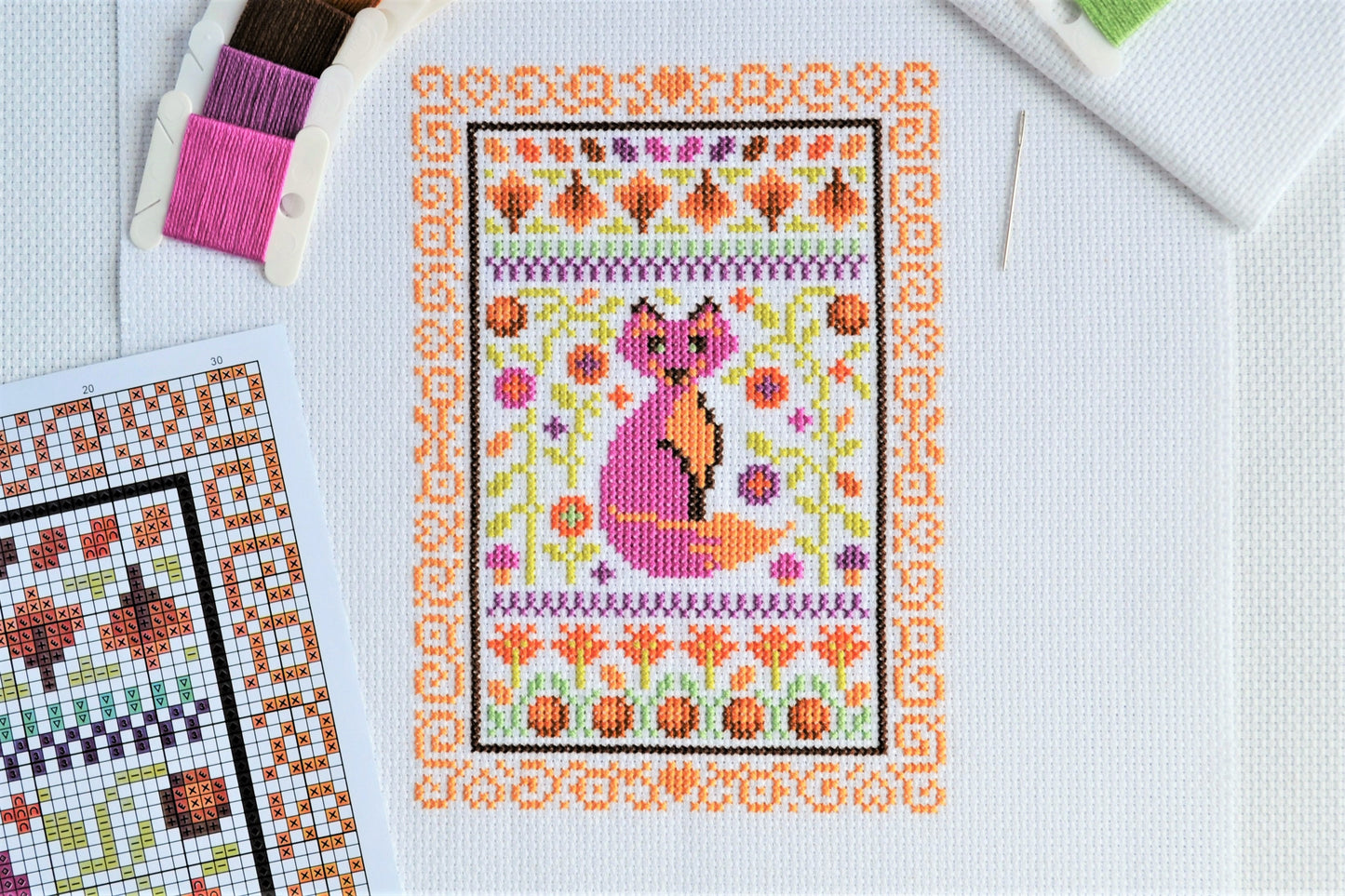 PDF Pattern for Autumn Mini Sampler