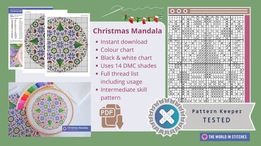 Christmas Cross Stitch Kits and Patterns – The World in Stitches
