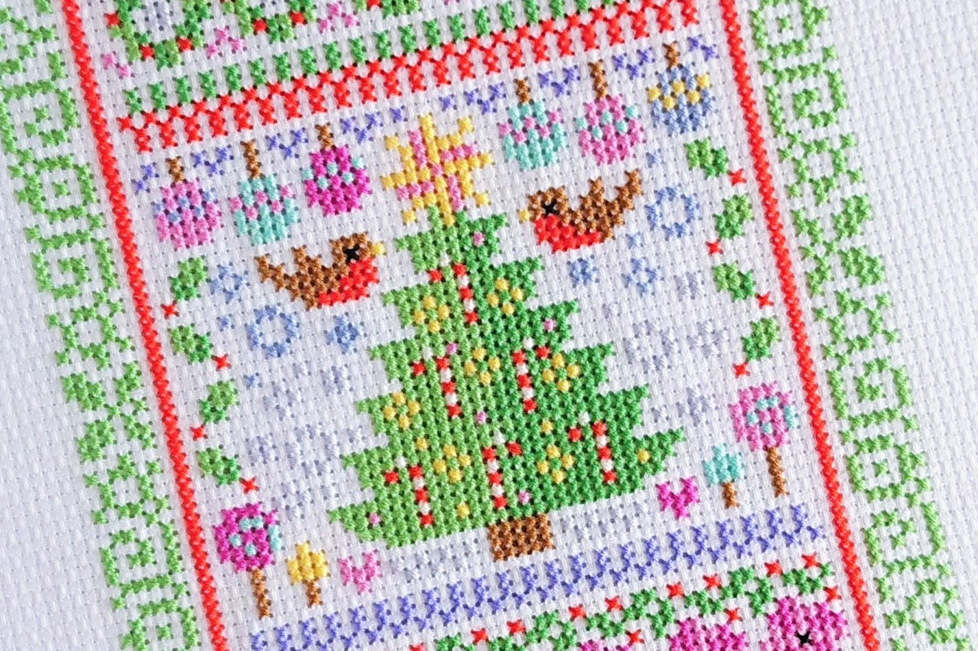 Christmas Sampler Cross Stitch Kit