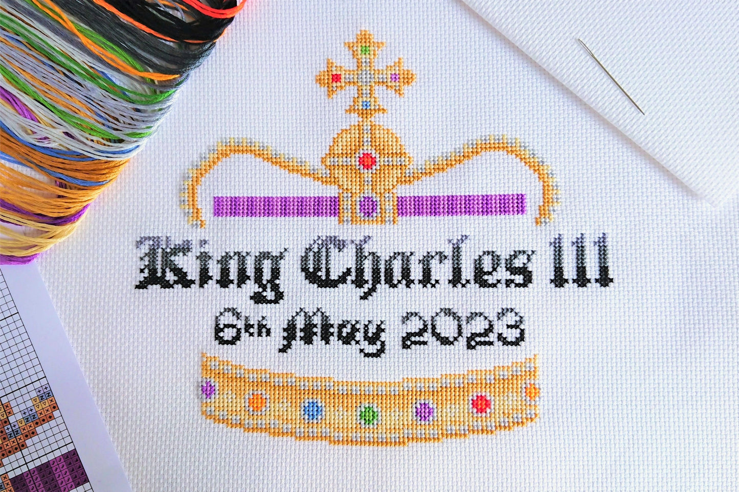 PDF Pattern for King Charles III Coronation Crown