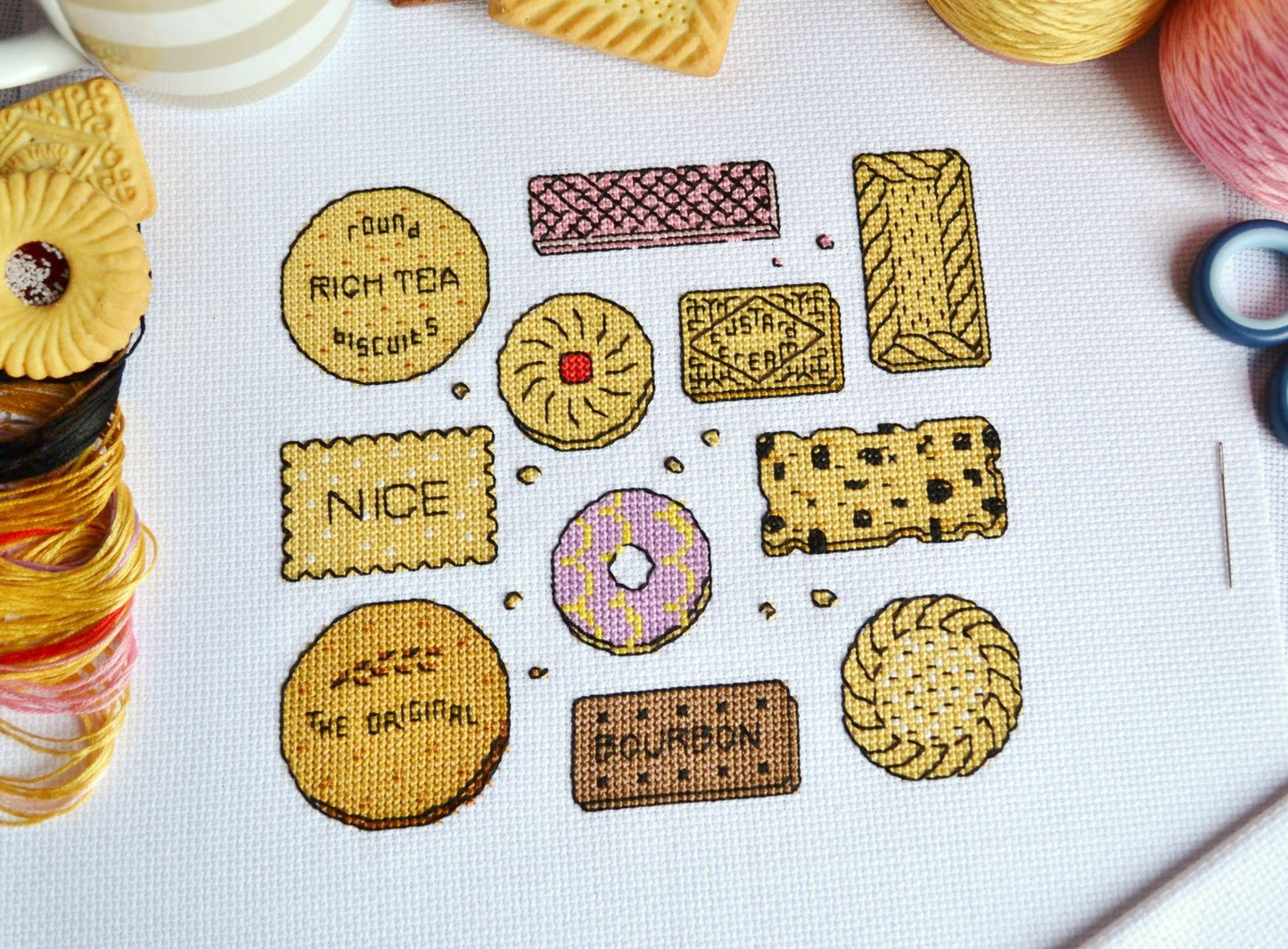 PDF Pattern for Biscuits Sampler