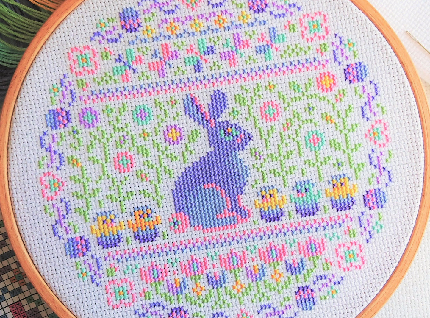 Easter Sampler Cross Stitch Kit