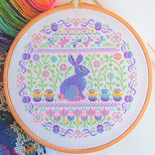 Easter Sampler Cross Stitch Kit