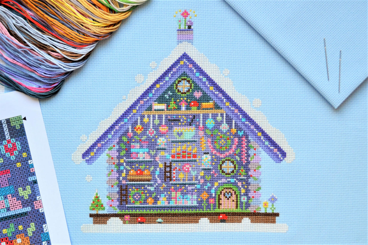 Fairy Cottage Cross Stitch Kit