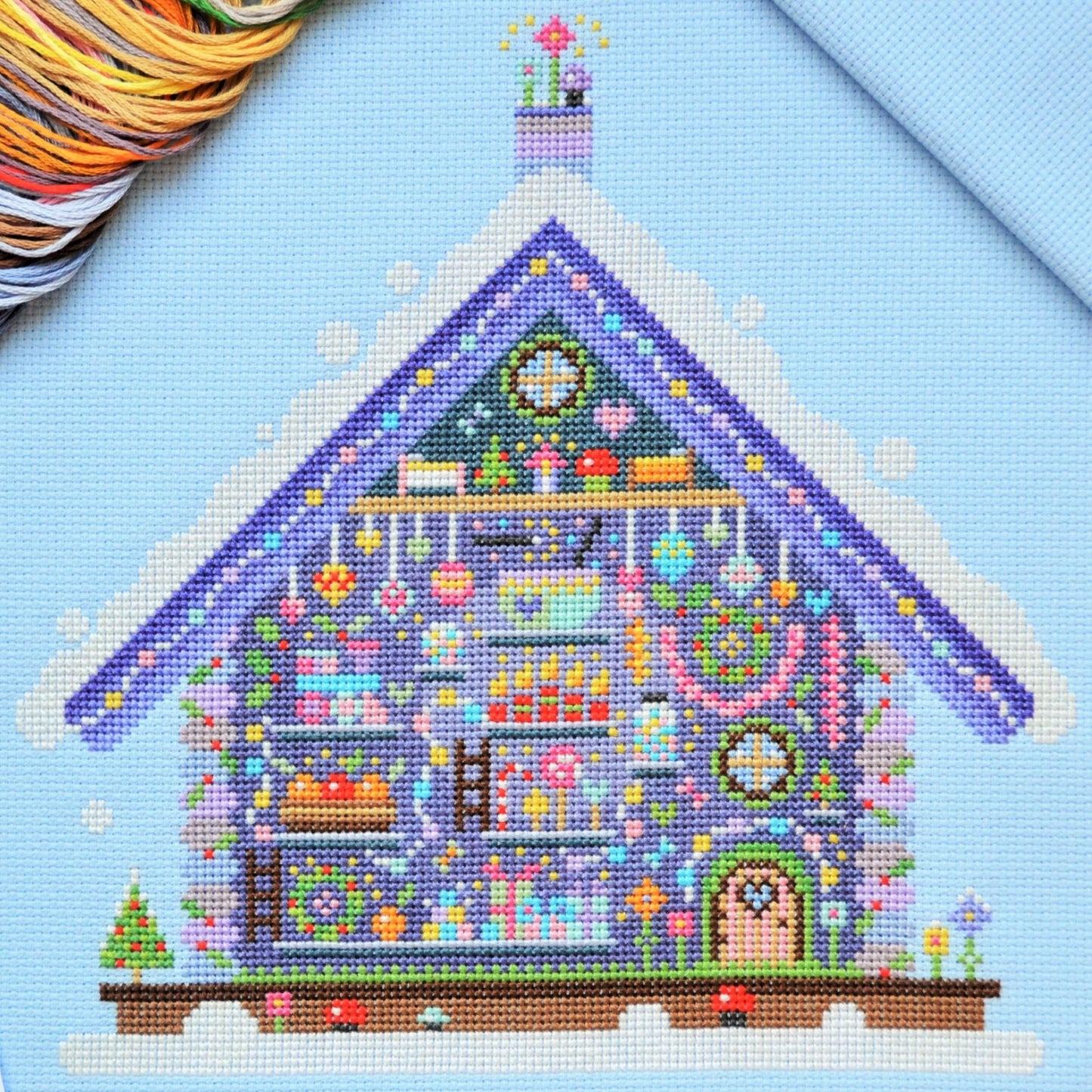 Fairy Cottage Cross Stitch Kit