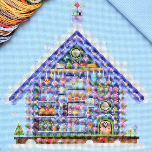 Fairy Cottage Cross Stitch Kit