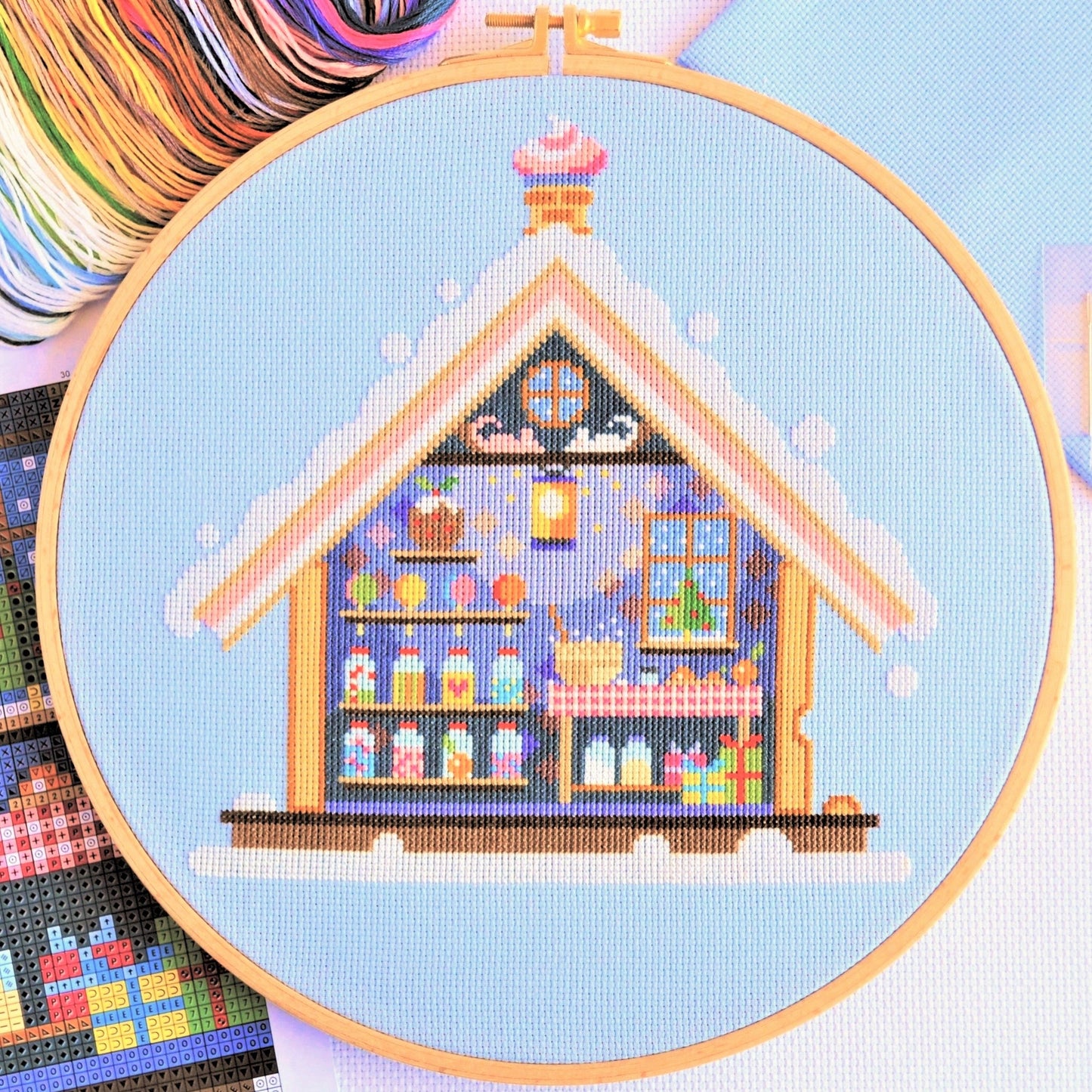PDF Pattern for Gingerbread House