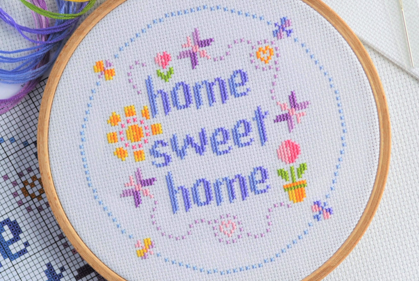 Home Sweet Home Cross Stitch Kit