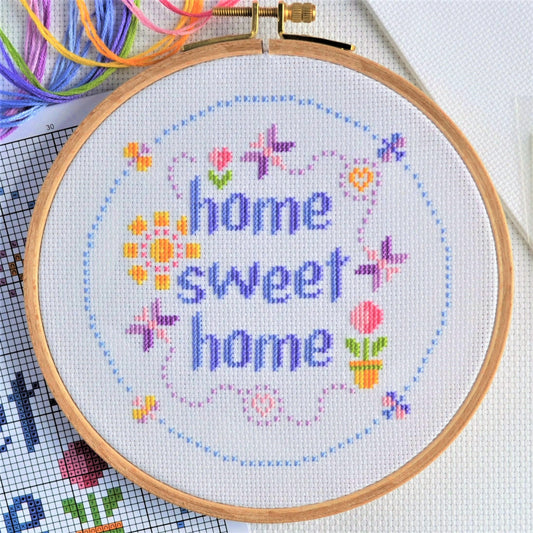 Home Sweet Home Cross Stitch Kit