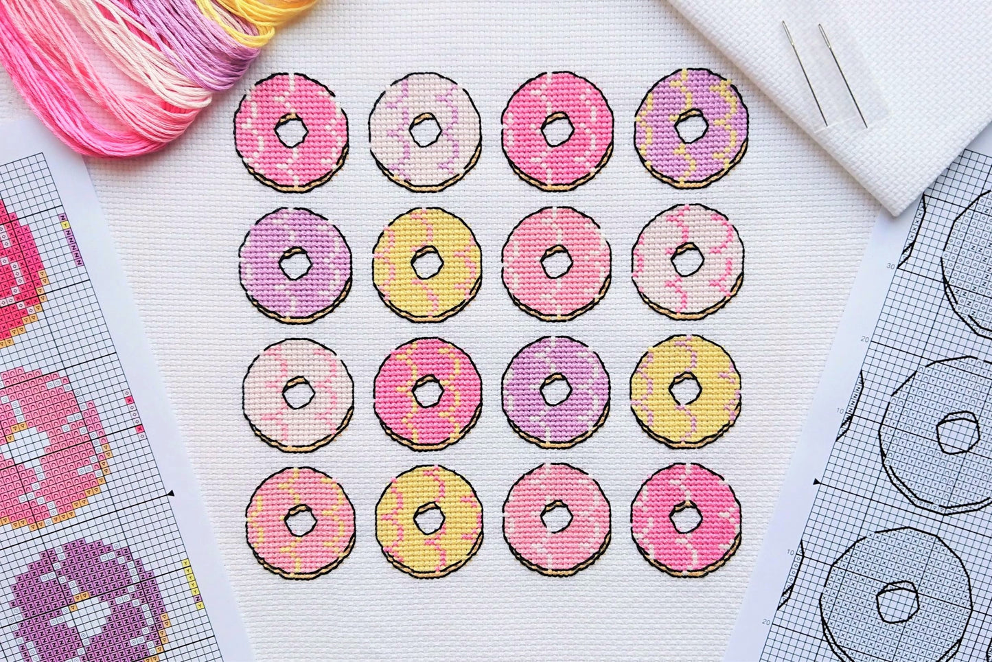 PDF Pattern for Iced Ring Biscuits