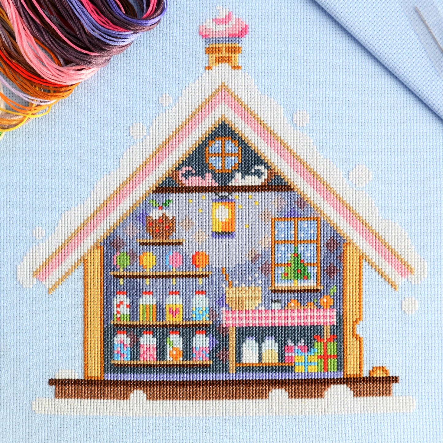 PDF Pattern for Gingerbread House