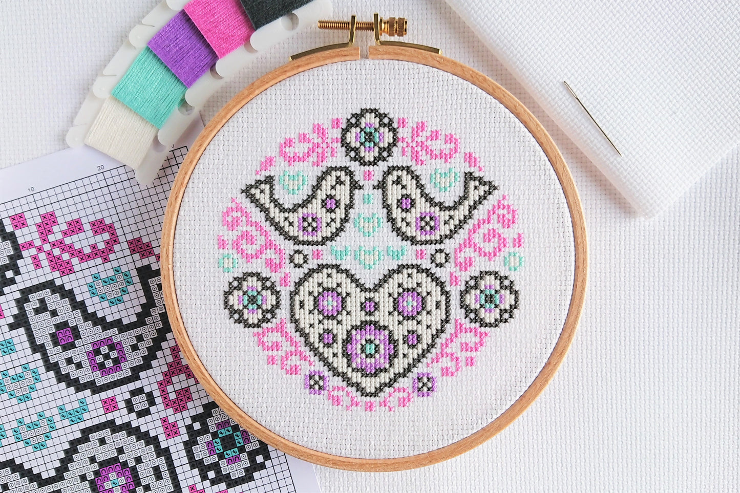 PDF Pattern for Mini Folk Sampler