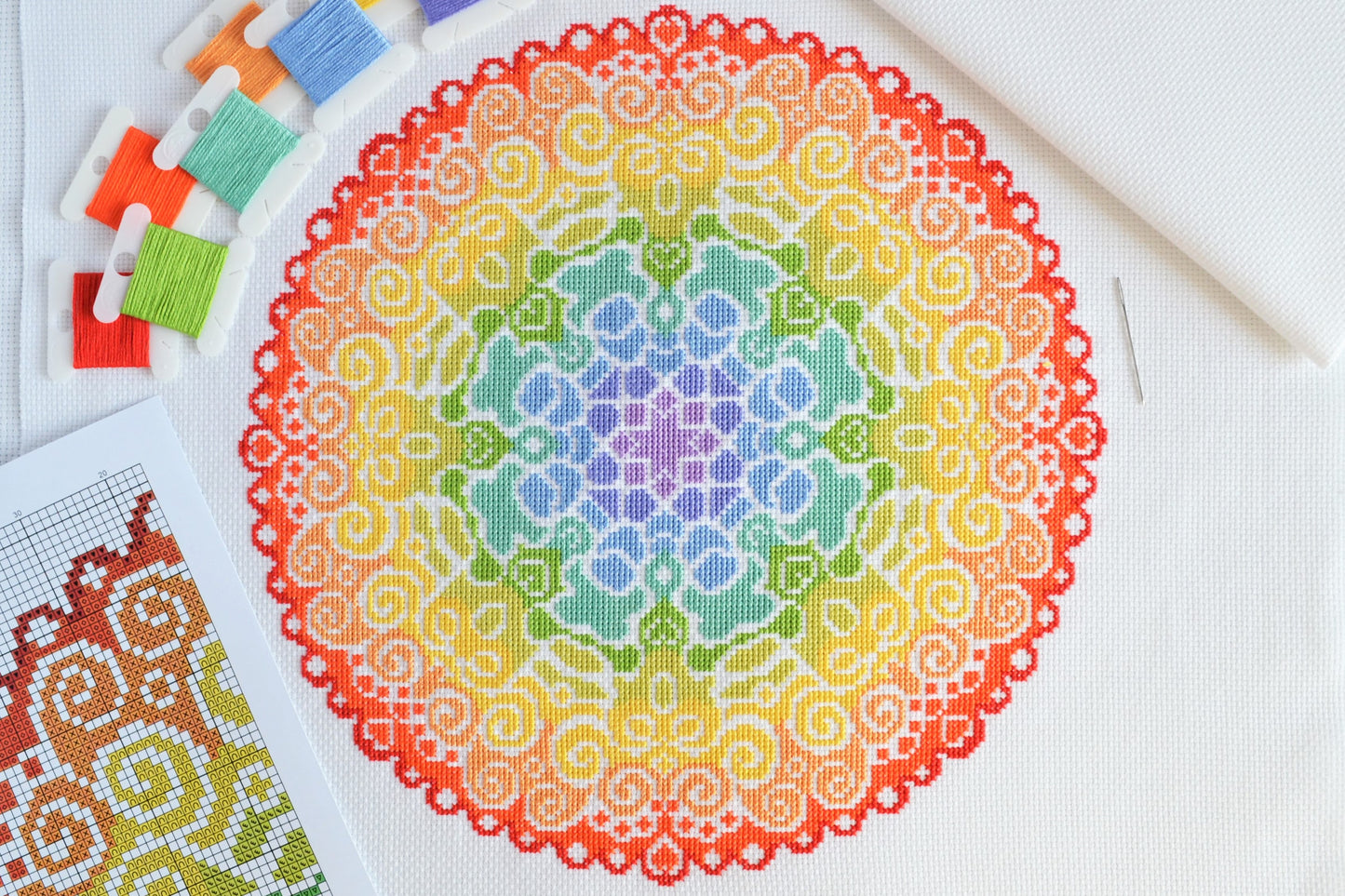 PDF Pattern for Spectrum Mandala